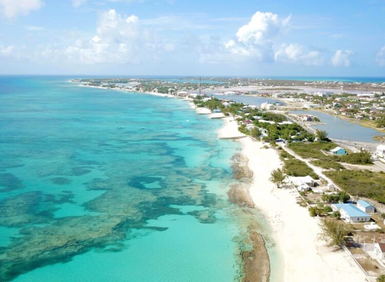 Cockburn Town in Grand Turk, Turks and Caicos
